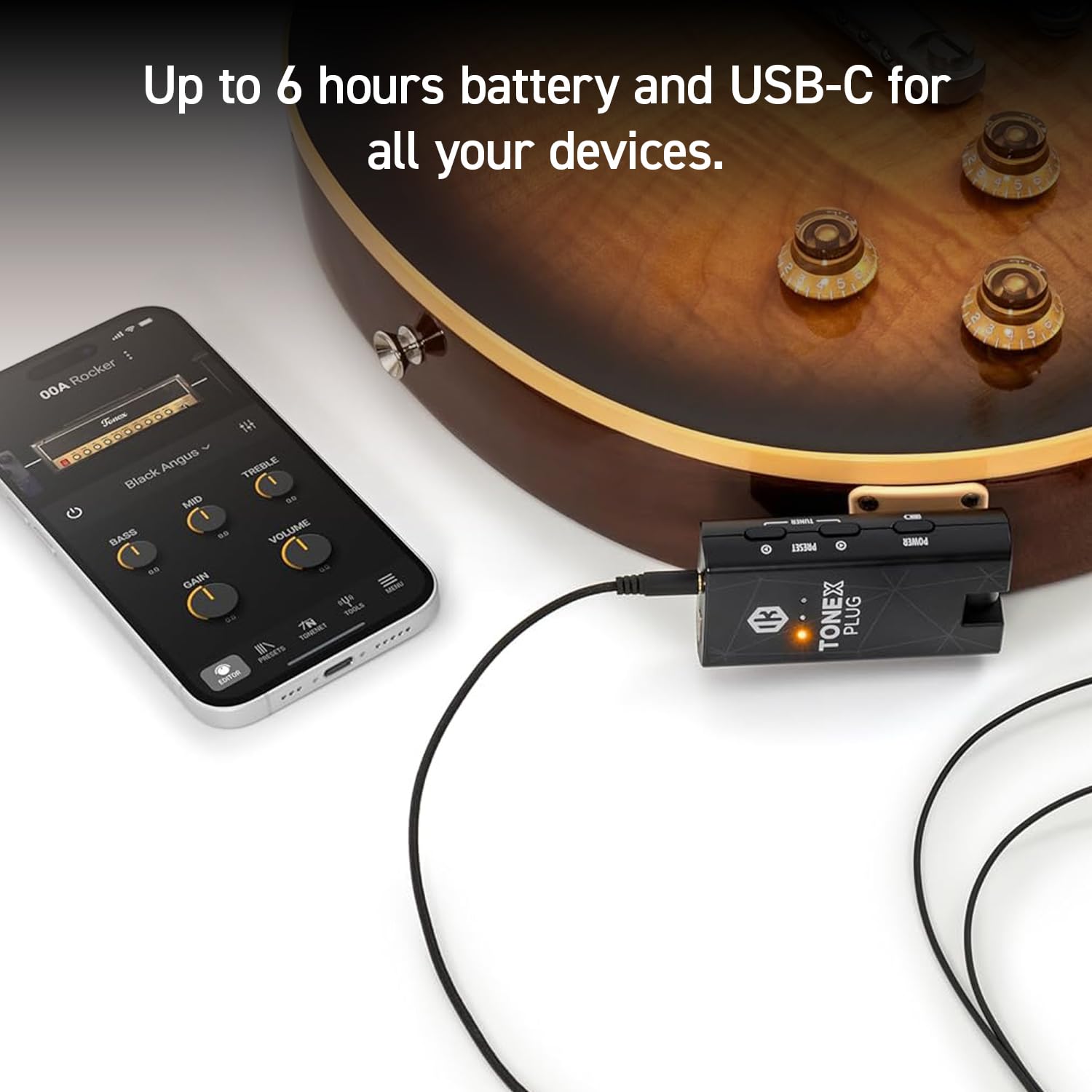 IK Multimedia TONEX Plug: Portable AI-Powered Guitar & Bass